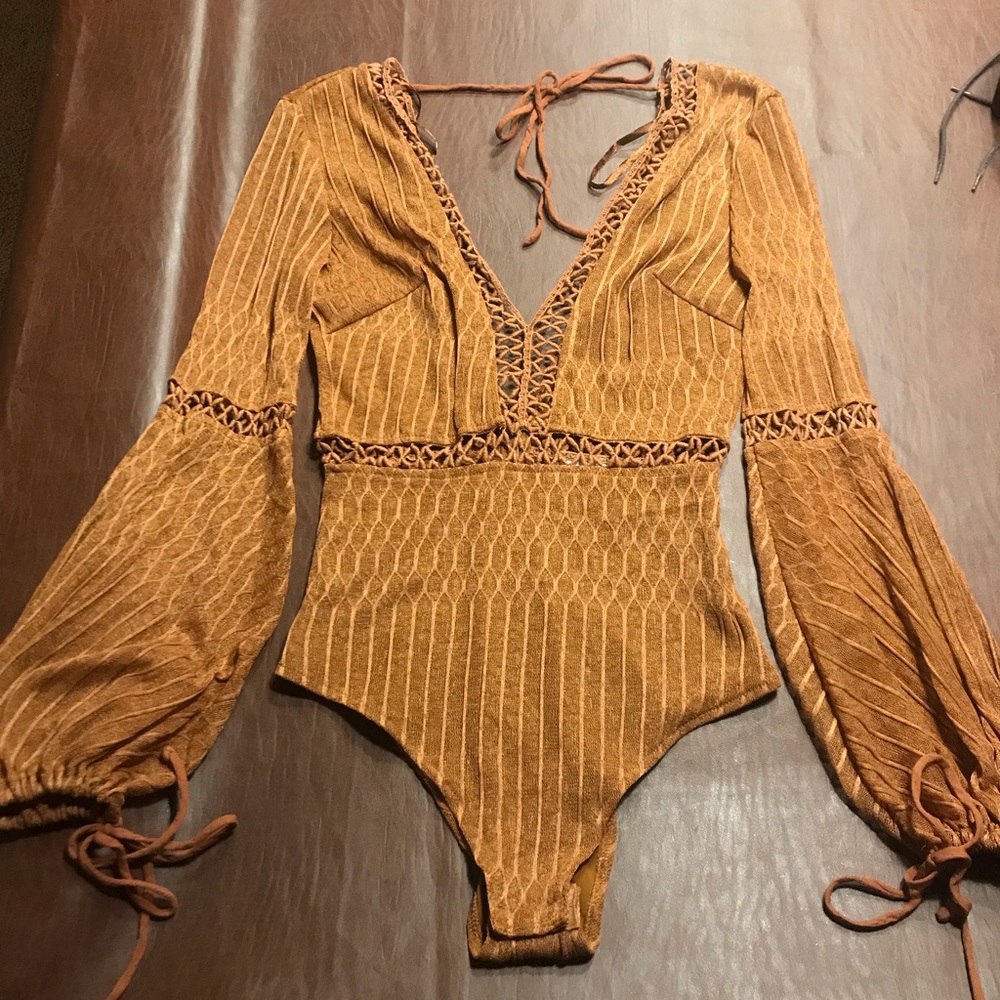 Ooh La Luxe Rust Bodysuit